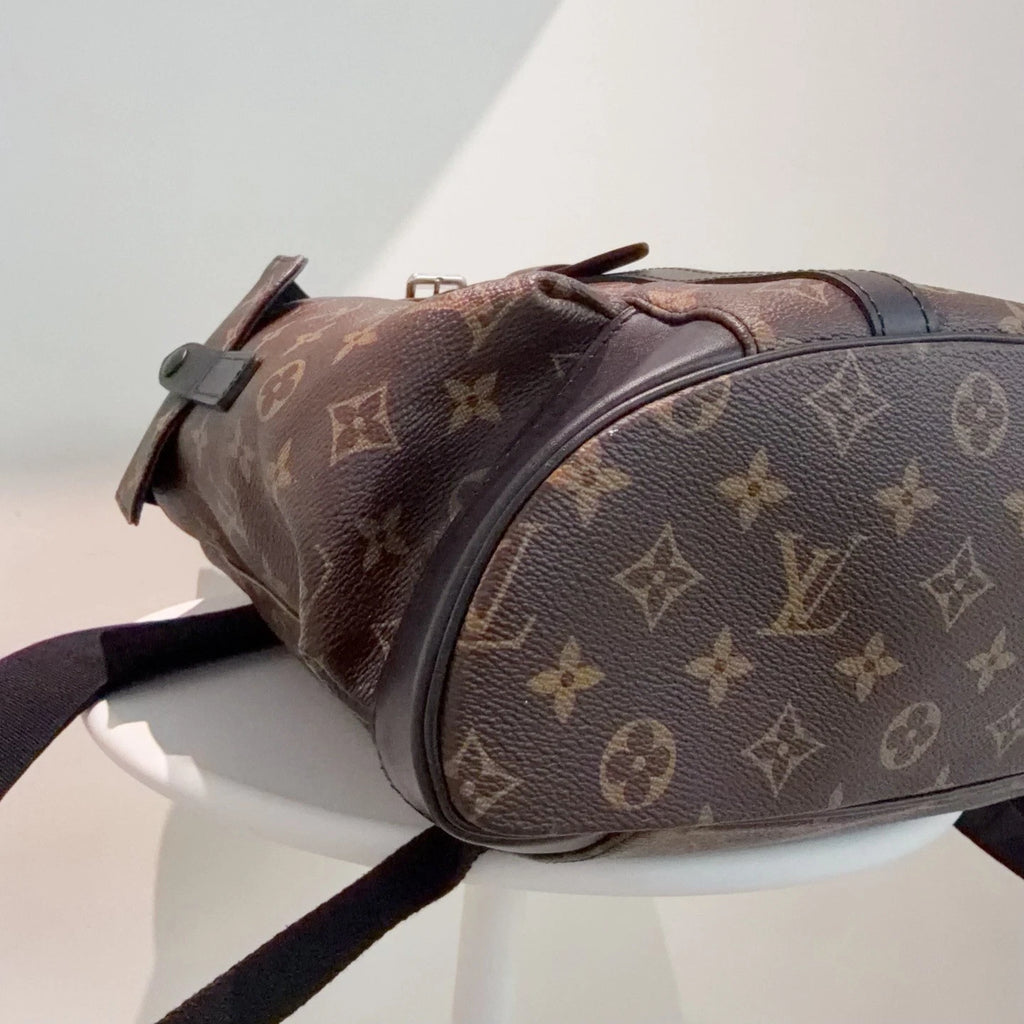 Louis Vuitton Christopher Series Monogram Backpack Daypack Brown Classic