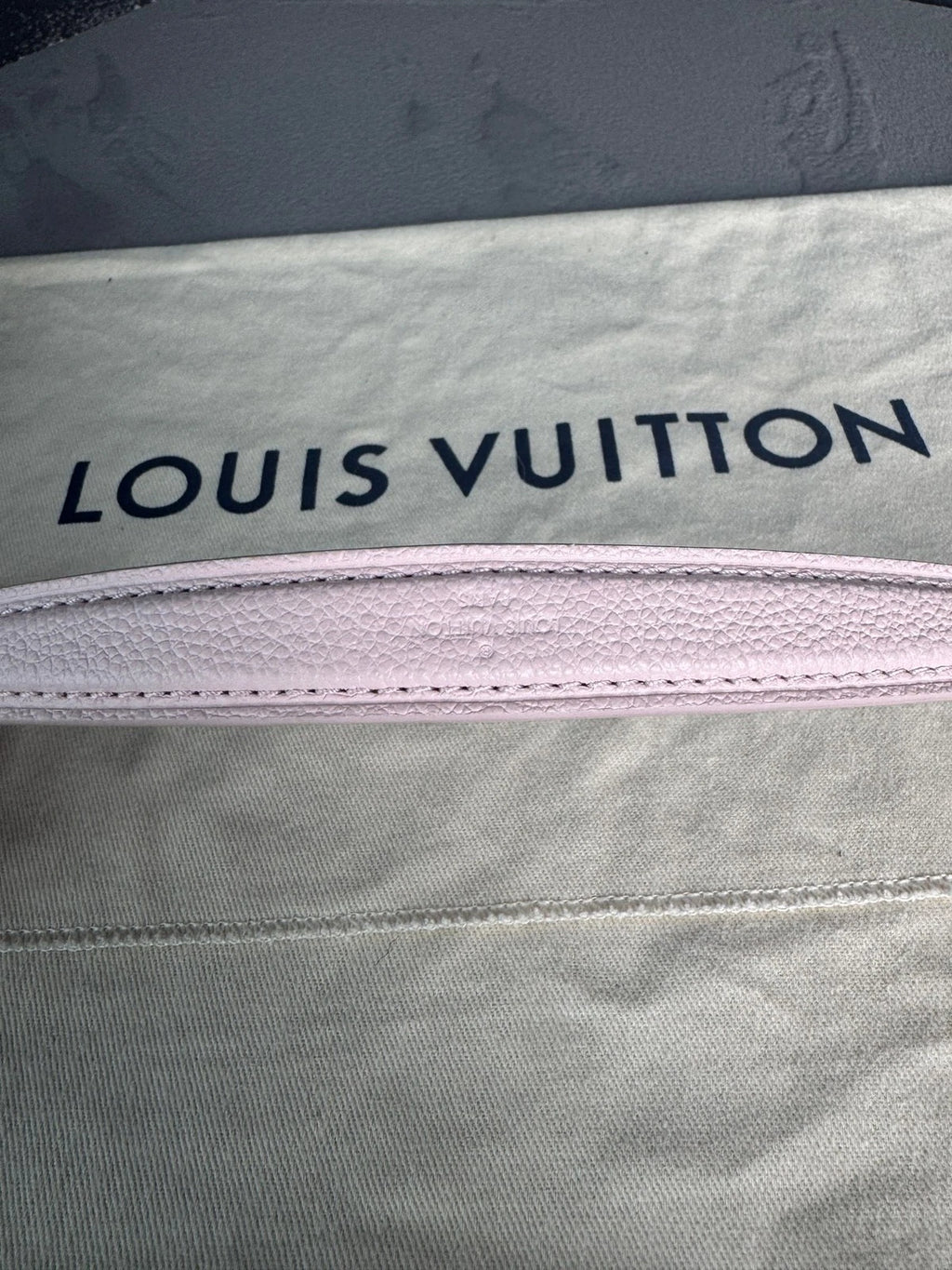 Louis Vuitton Nano Baguette Pink Shoulder Bag For Women