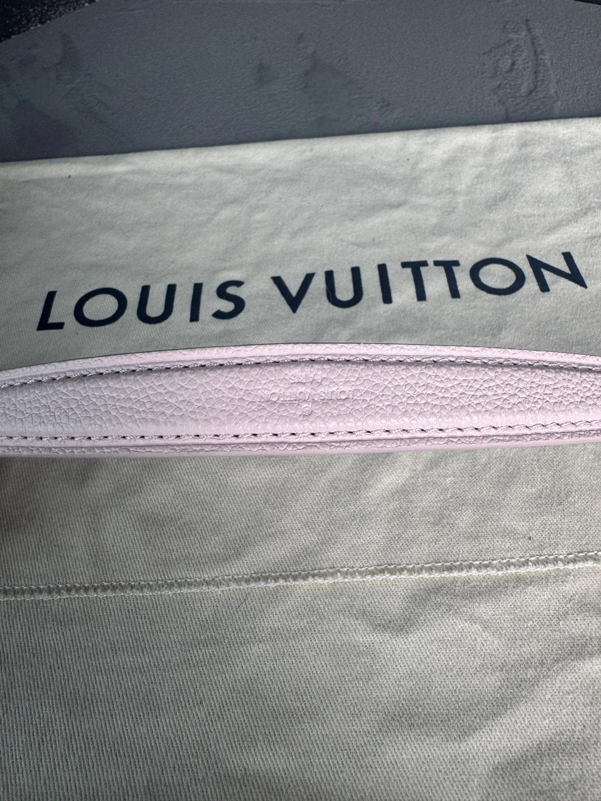 Louis Vuitton Nano Baguette Pink Shoulder Bag For Women
