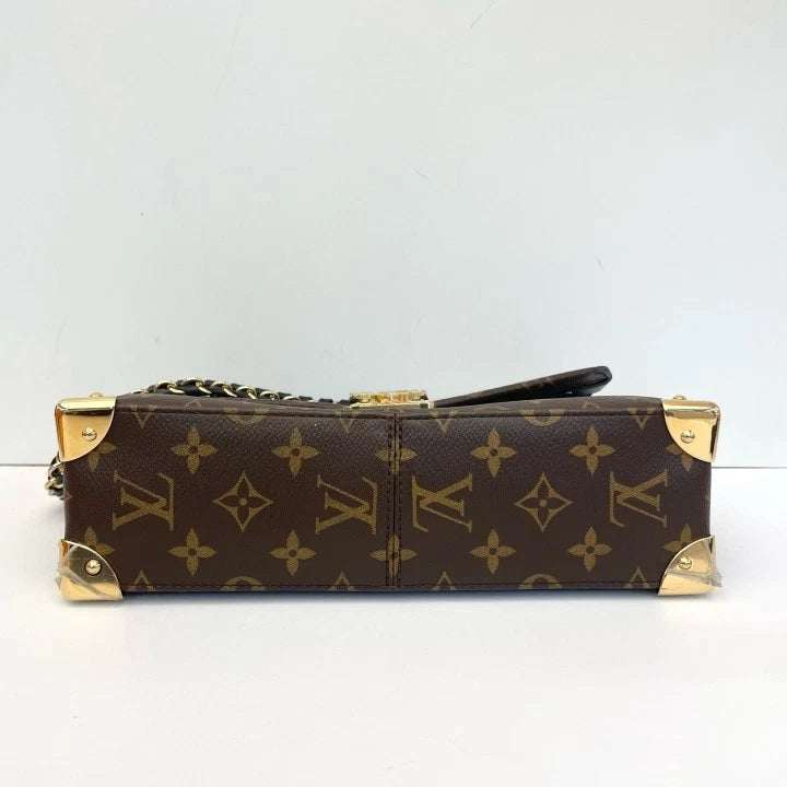 Louis Vuitton 2025 Trunkie Monogram Canvas Crossbody Bag Women