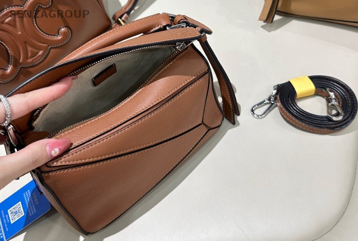 Loewe puzzle Shoulder Crossbody mini Bag Classic Brown