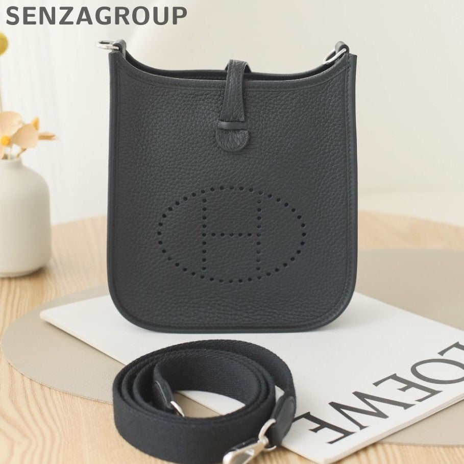 Hermès Evelyne 16 Bag Black TC Leather Silver Hardware Women's Classic