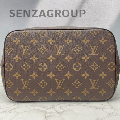 Louis Vuitton NEONOE Monogram Medium Bucket Bag Brown Gold Hardware Women