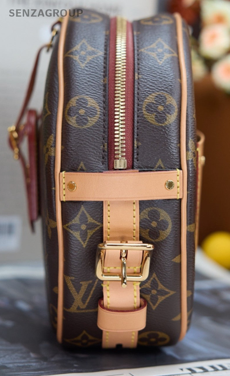 Louis Vuitton Monogram Boîte Chapeau Souple Shoulder Crossbody Bag Women Brown