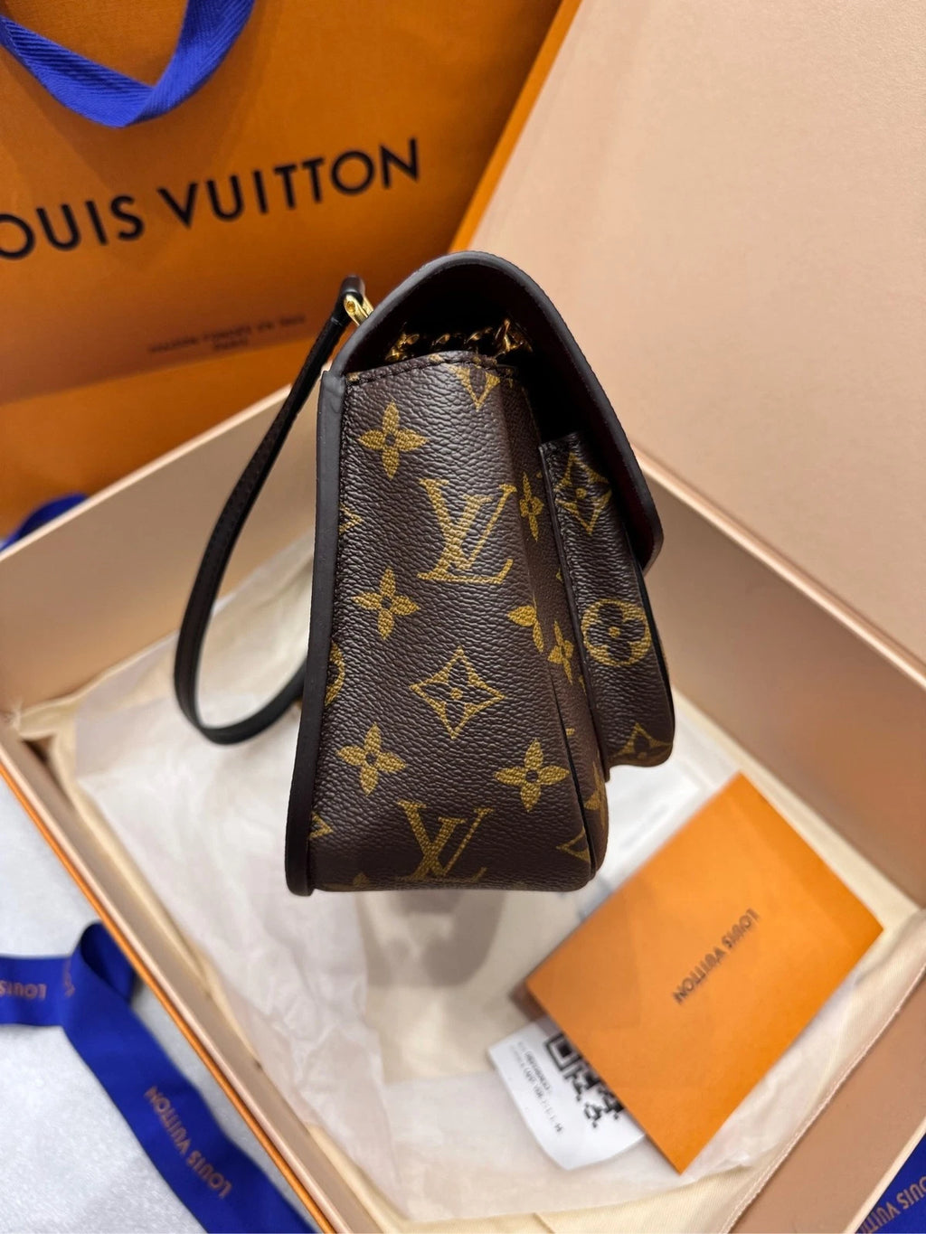 Louis Vuitton Passy Monogram Canvas Shoulder Bag For Women