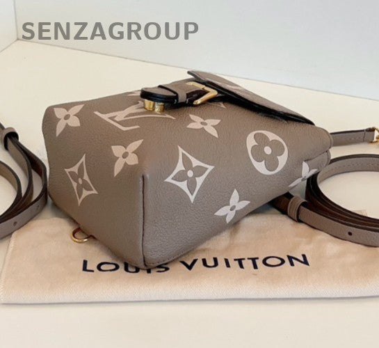 Louis Vuitton Tiny Backpack mini Elephant Grey Shoulder bag Almost BRAND NEW
