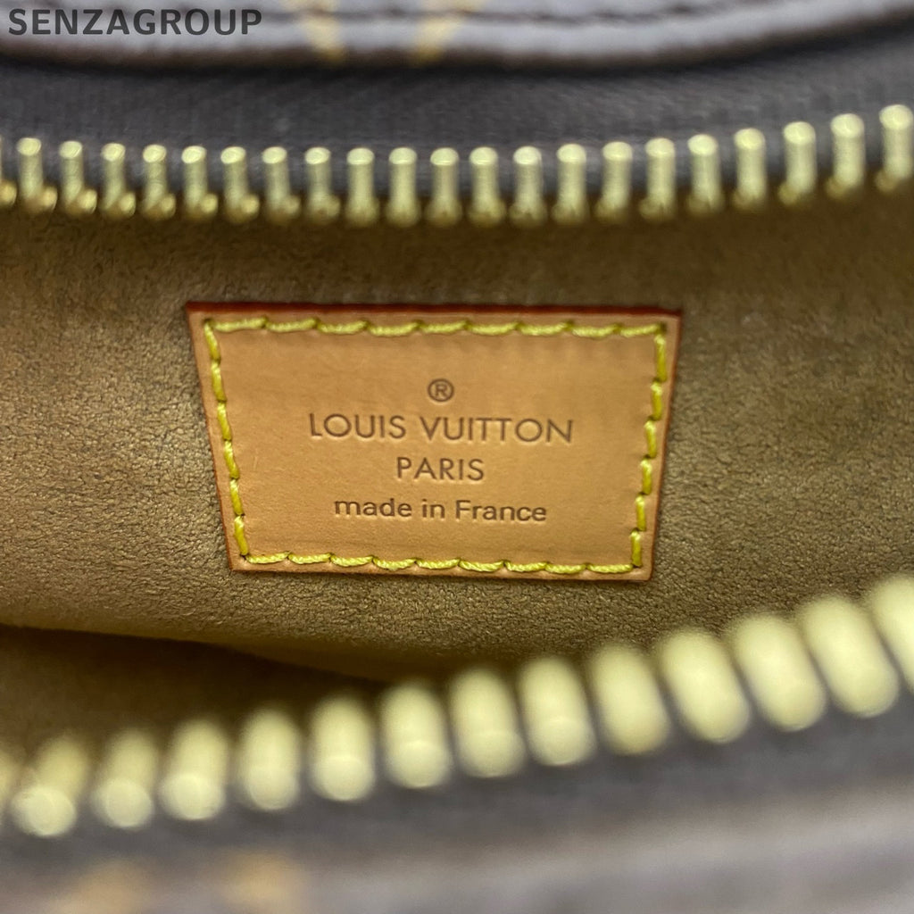 Louis Vuitton Loop Monogram Chain Shoulder Crossbody Bag Brown