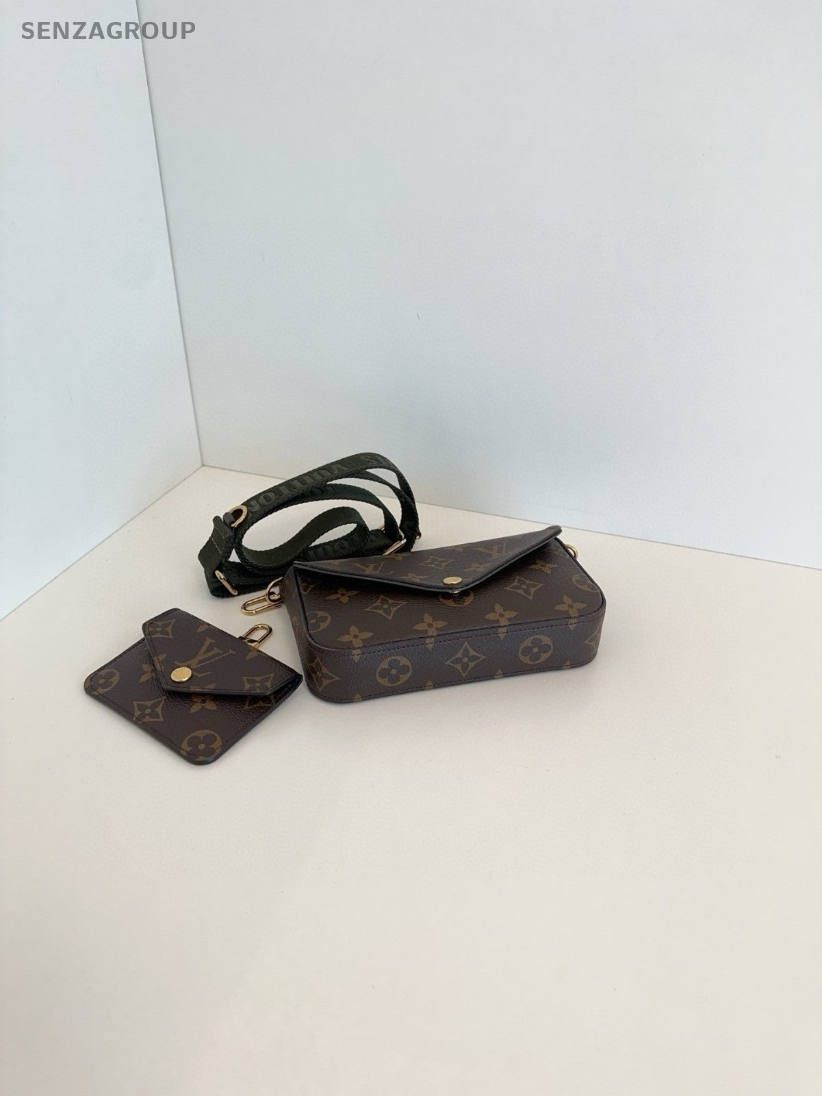 Louis Vuitton Multi Pochette Accessoires Shoulder Bag Canvas New style Women