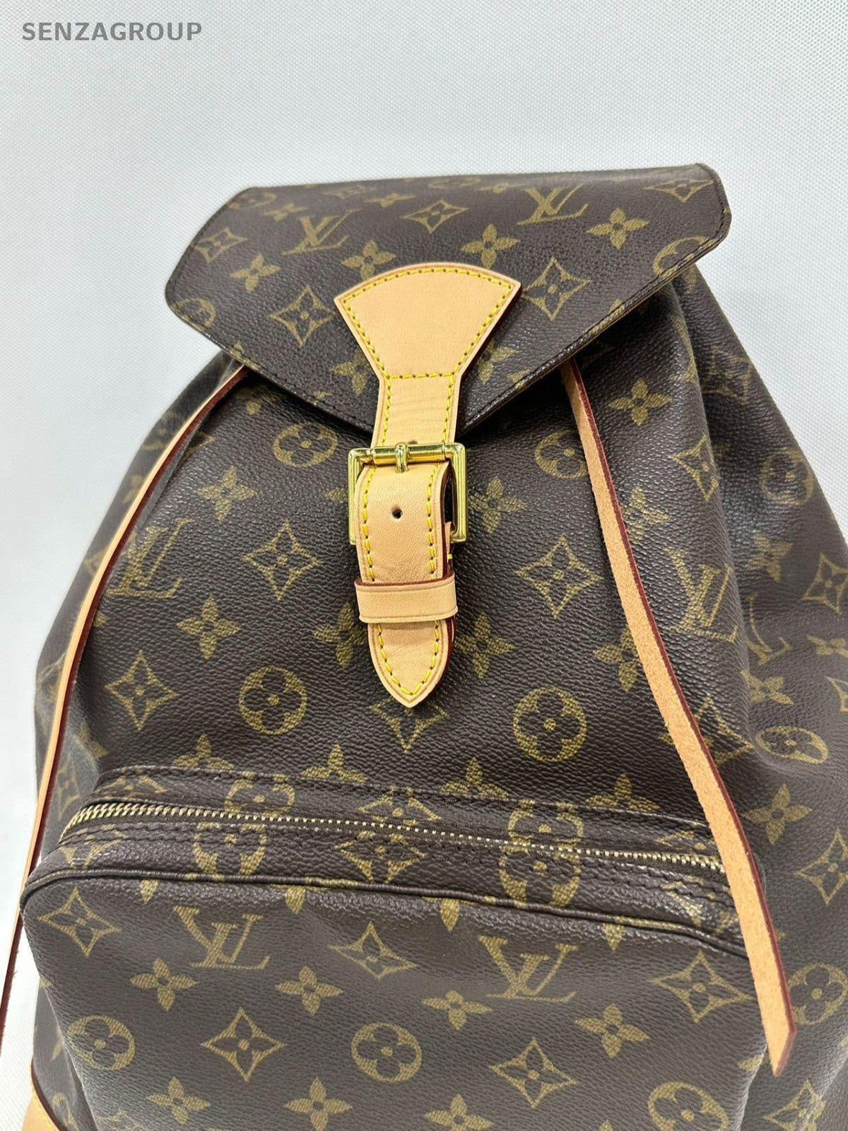 SJ0001 Louis Vuitton coated canvas Backpacks