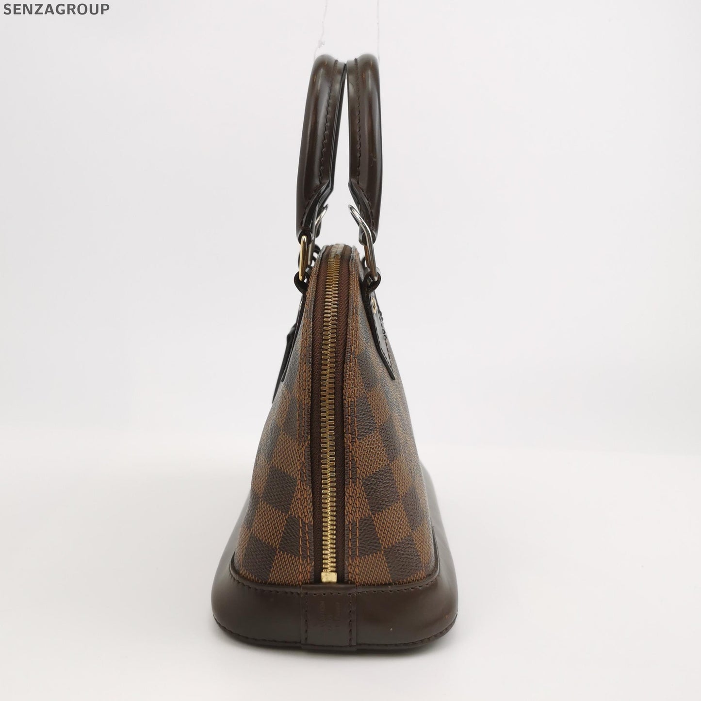 Louis Vuitton Alma PM Damier Ebene Brown Shoulder Bag - Classic Women's