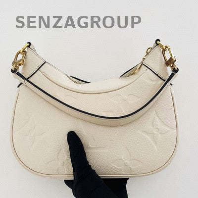 Louis Vuitton Bagatelle White Gold Handbag Shoulder Bag Classic Women