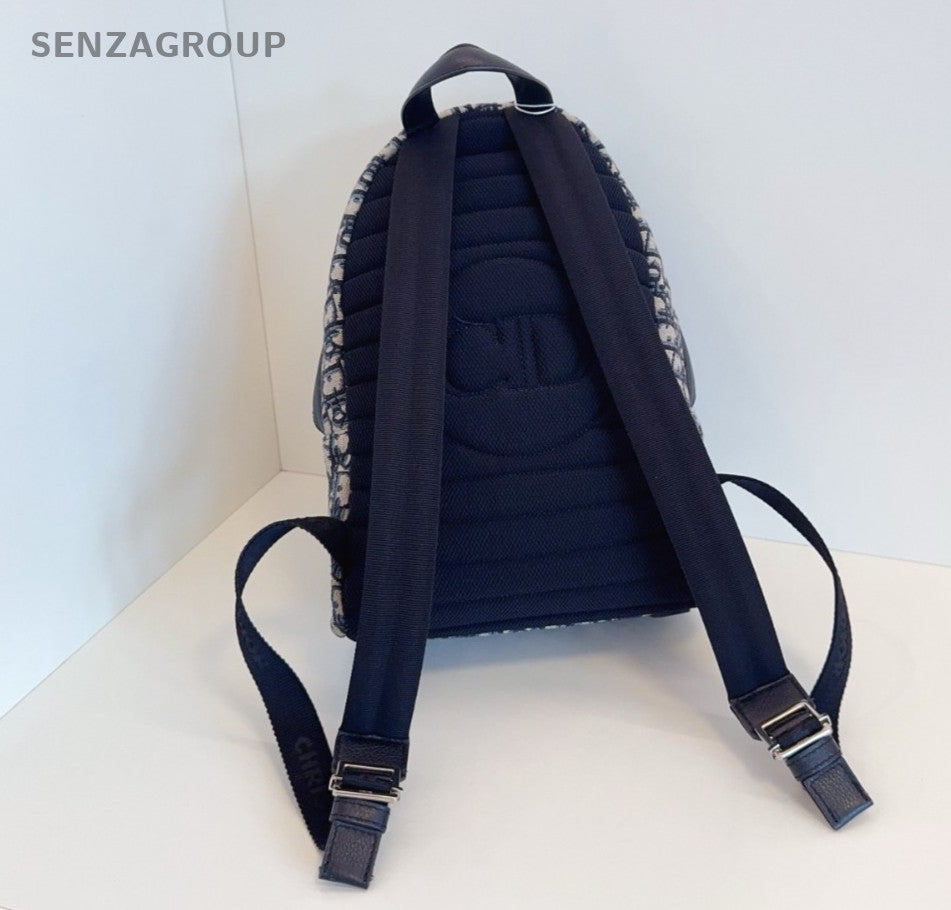 Christian Dior Oblique rider PM BackPack Monogram Shoulder bag Navy Classic