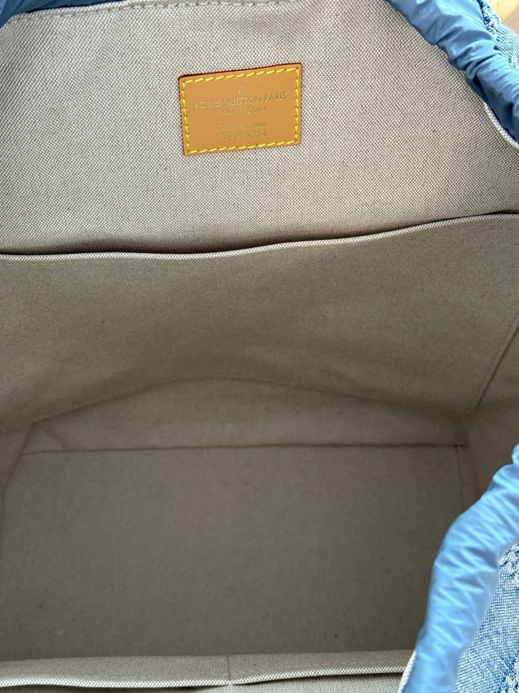 Louis Vuitton Montsouris Denim Backpack
