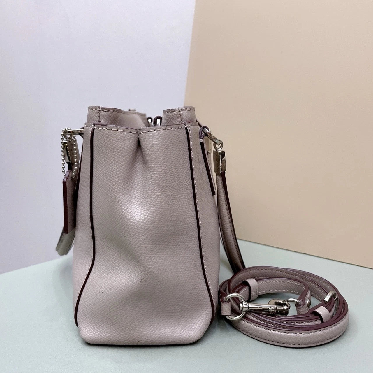 Coach Nude Pink Small Handbag Crossbody Bag For Women