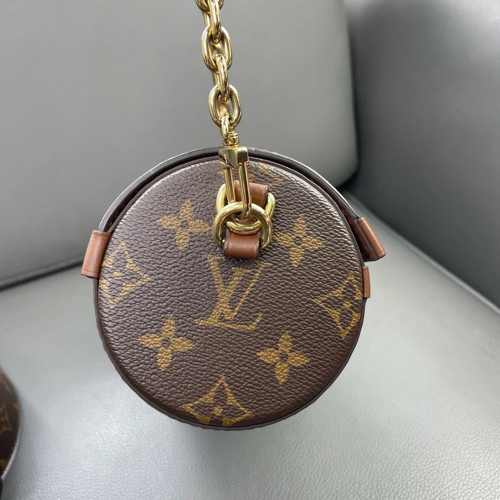 Louis Vuitton Monogram Canvas Papillon Trunk Cylinder Crossbody Women