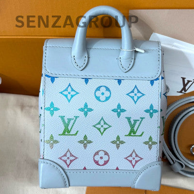 Louis Vuitton Spring Capsule Grey Multicolor Steamer Shoulder Bag Unisex