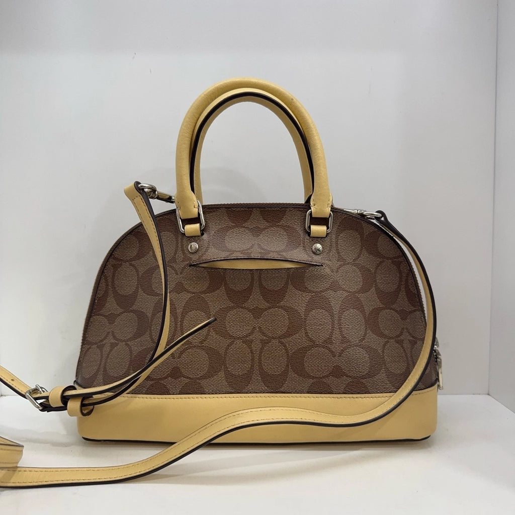 Coach Canvas Sierra 26 Small Shoulder Handbag Crossbody For Women
