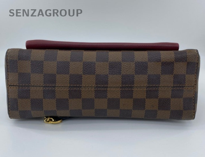 Louis Vuitton Vavin Chain Shoulder Bag Brown Purple Gold Women Classic Fashion