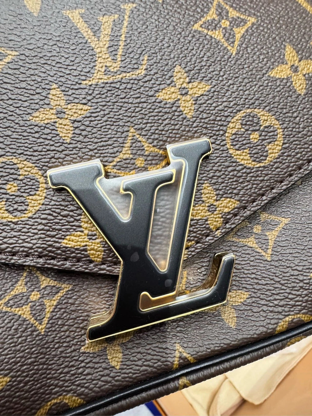 Louis Vuitton Passy Monogram Canvas Shoulder Bag For Women