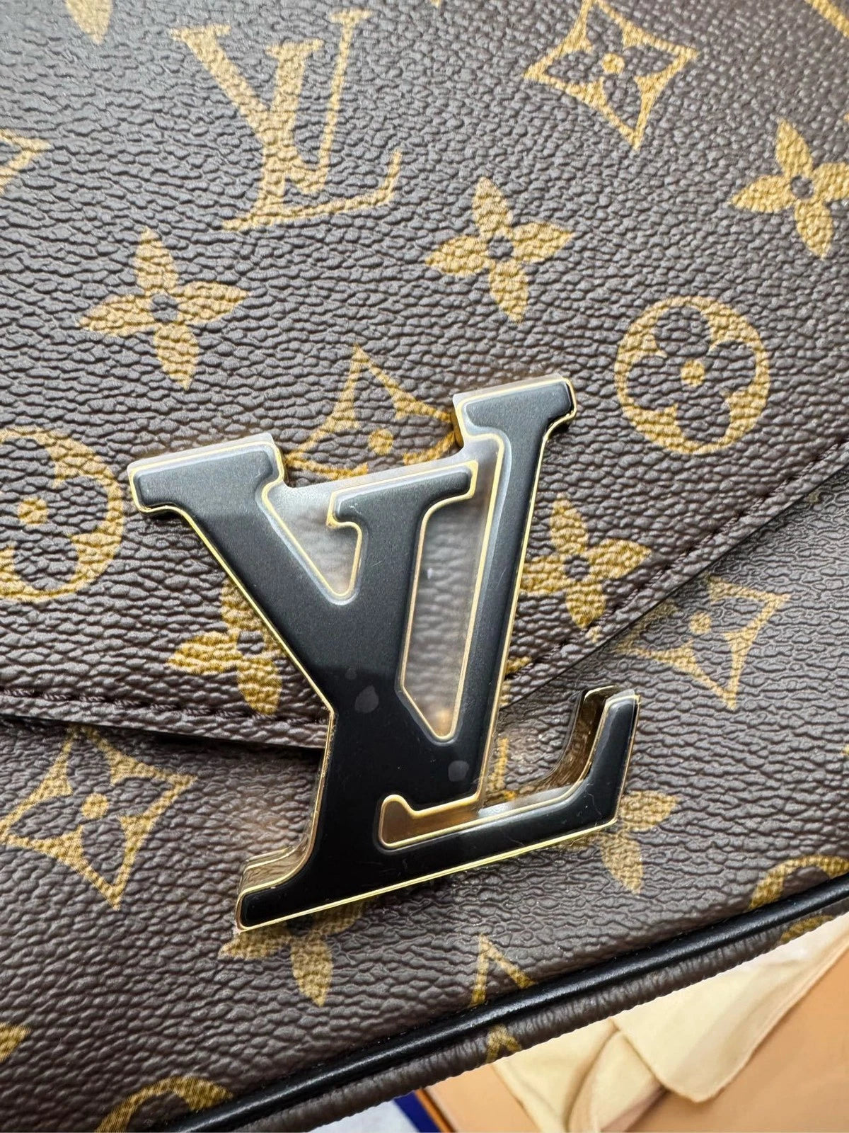 Louis Vuitton Passy Monogram Canvas Shoulder Bag For Women