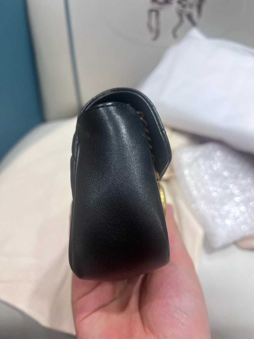 Gucci Marmont Black Crossbody Excellent