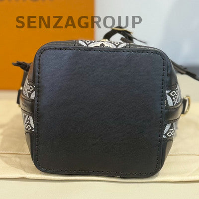 Louis Vuitton Black Graffiti Print Shoulder Crossbody Bag Gold Hardware