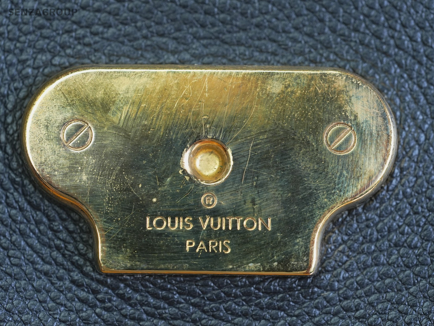 Louis Vuitton Monogram Empreinte Black Vavin MM Shoulder Bag Crossbody