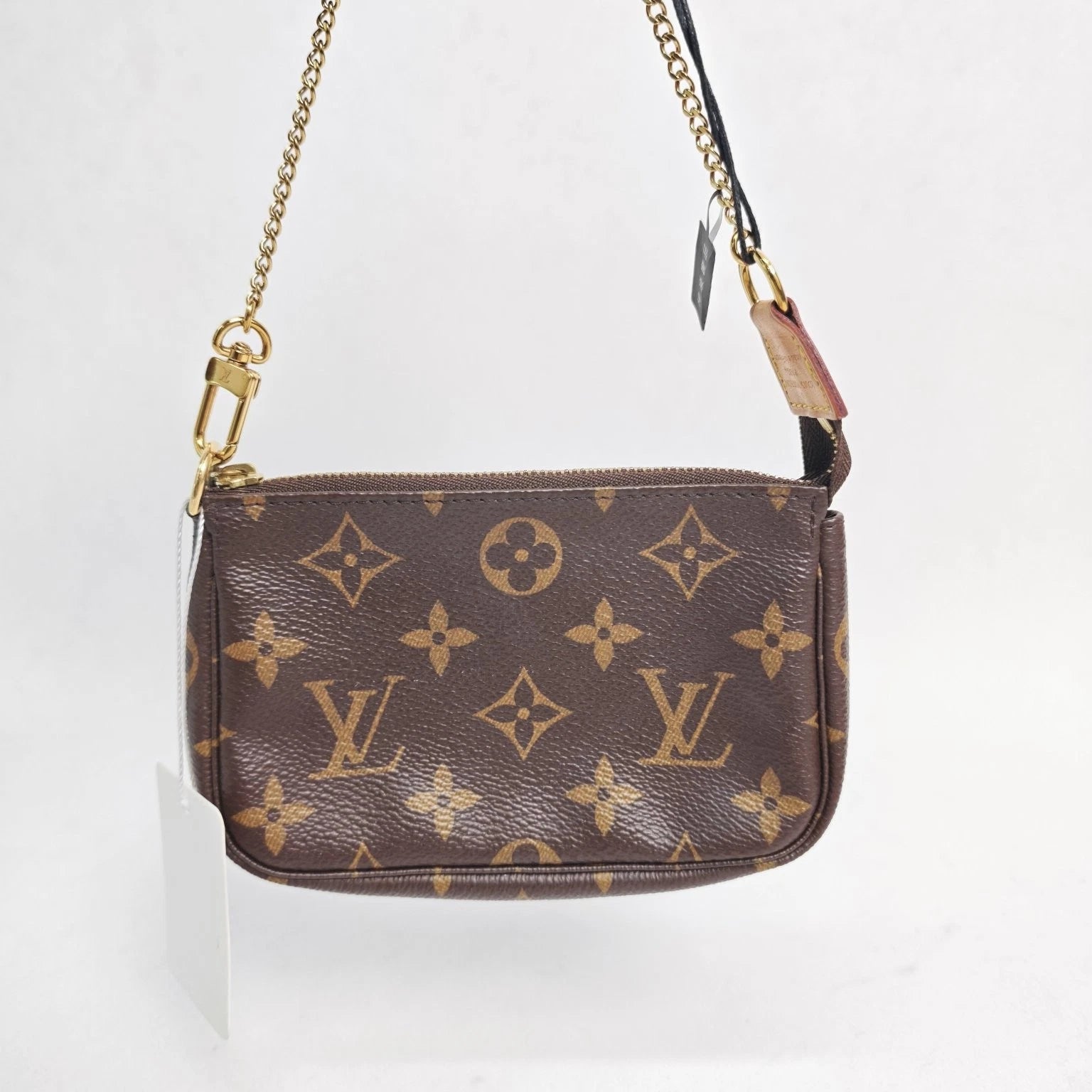 Louis Vuitton Monogram Canvas Mini Chain Shoulder Bag For Women
