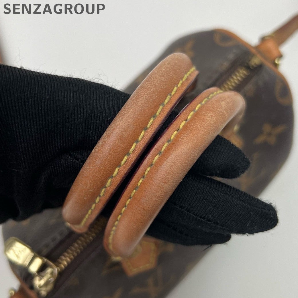 Louis Vuitton Speedy Nano Monogram Top Handle Crossbody Women Classic