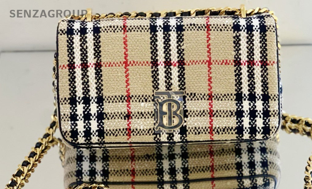 Burberry Lalo Shoulder Crossbody Bag Multicolor Women Brand New