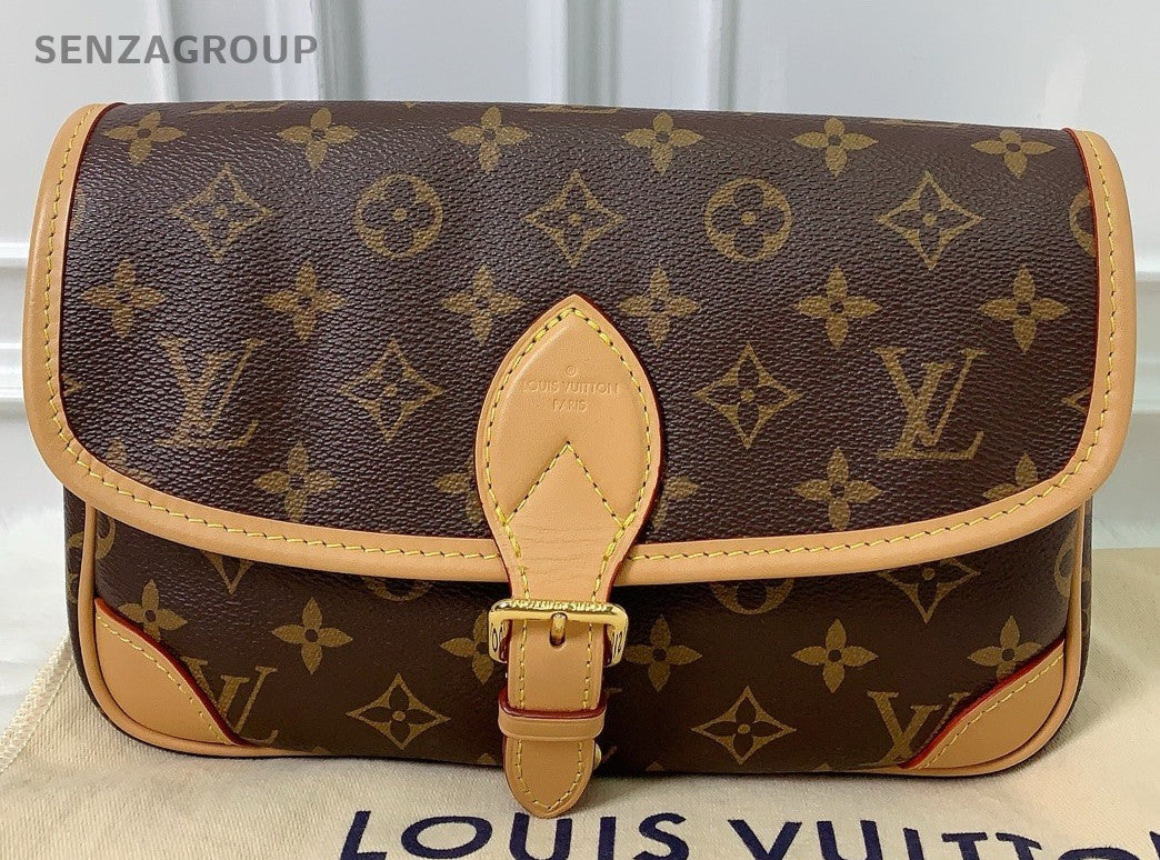 Louis Vuitton Diane Monogram 2way Shoulder bag Crossbody Women Brown