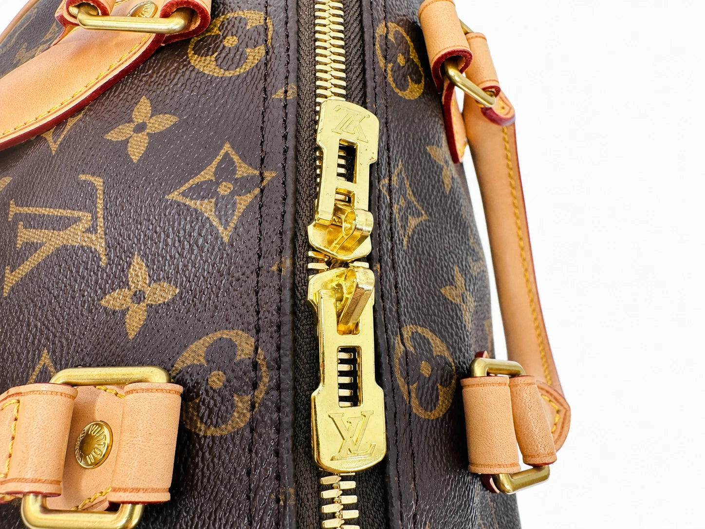 Louis Vuitton Speedy25 Monogram Canvas Handbag 2WAY Shoulder bag Crossbody