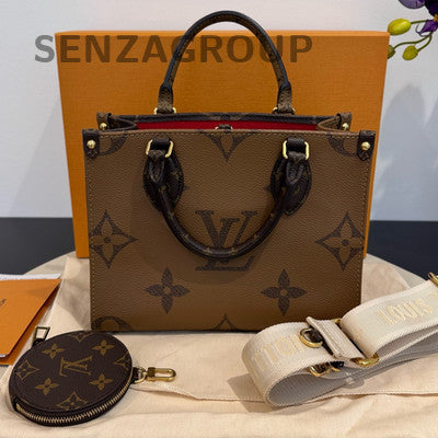 Louis Vuitton OnTheGo MM Monogram Tote Bag - Classic Women's Handbag