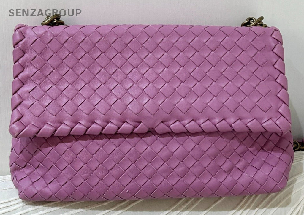 BOTTEGA VENETA OLIMPIA Lambskin PM Shoulder bag Crossbody
