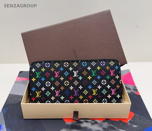 Louis Vuitton TaKaShi Wallet Monogram Zipper Limited Edition Vintage