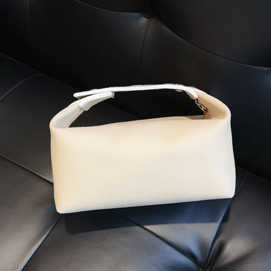Hermes Vanity White Handbag Excellent