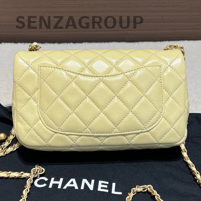 Chanel CF Yellow Gold Ball Mini Chain Shoulder Bag - Fashion Women's