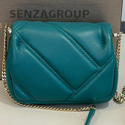 Bvlgari Serpenti Cabochon Mini Crossbody Bag Green Gold Clasp