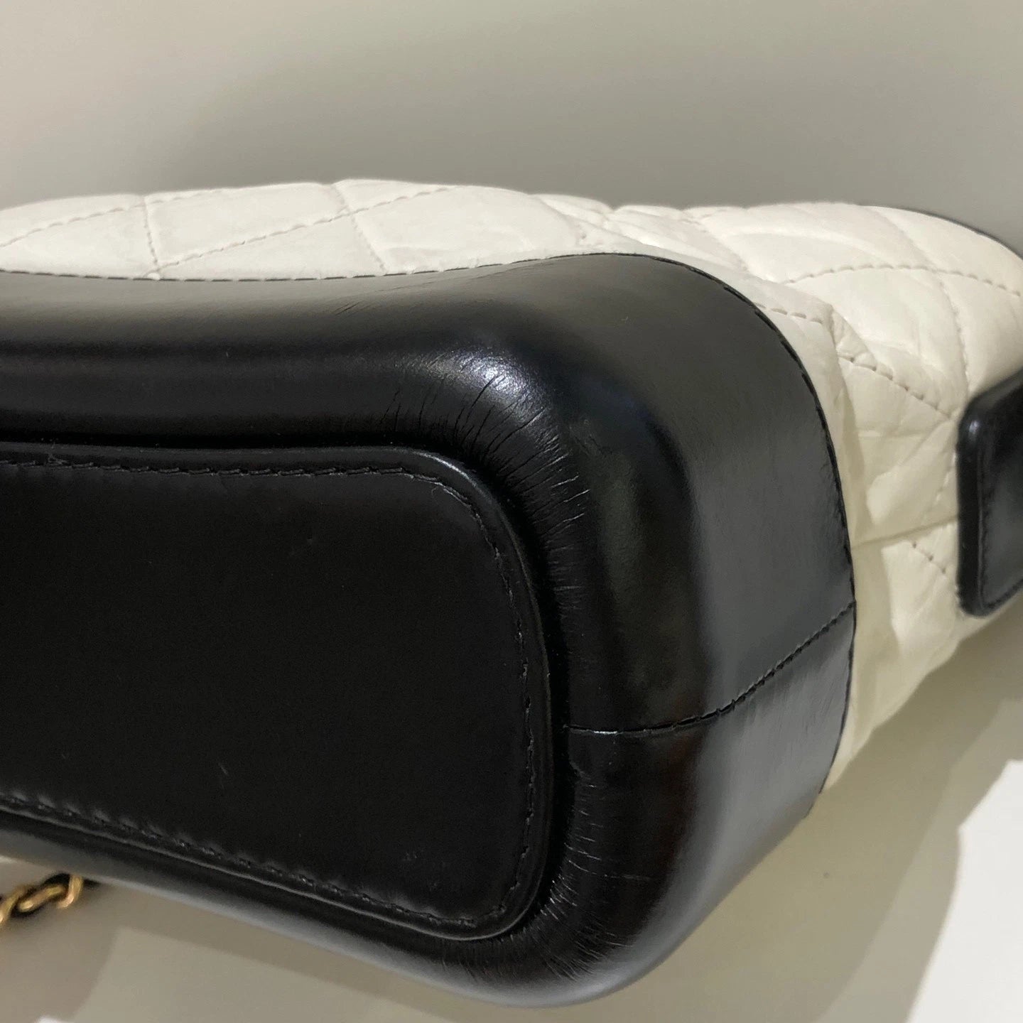 CHANEL Small Black White Colorblock Crossbody Bag For Women