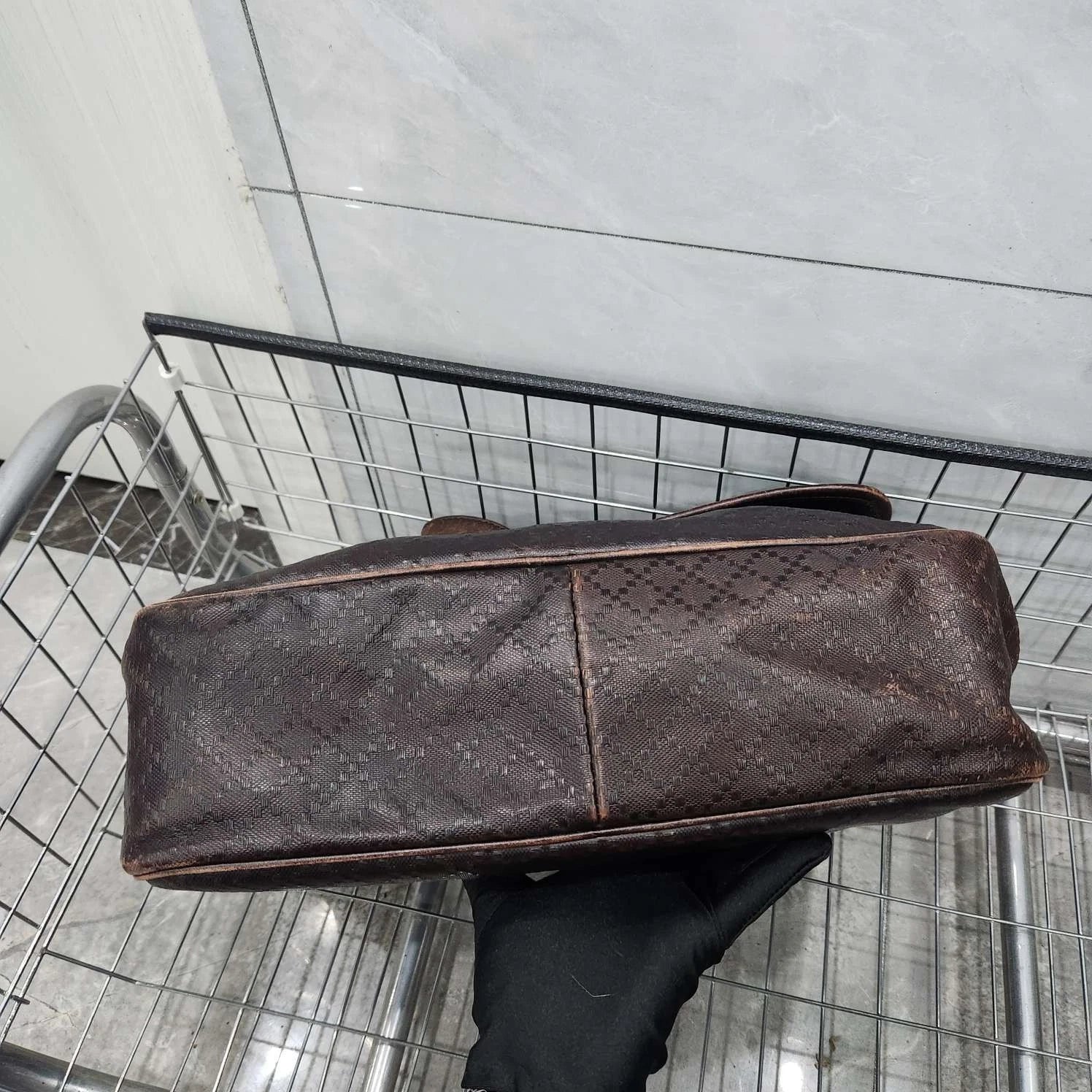 Gucci Brown Flap Shoulder Crossbody Messenger Bag For Women