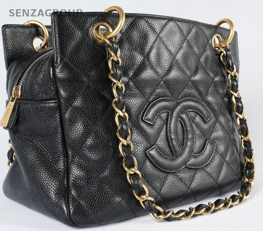Chanel Quilted Caviar Petite timeless tote