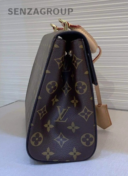Louis Vuitton Cluny bb Top Handle Monogram2way Shoulder Handbag Almost Brand NEW