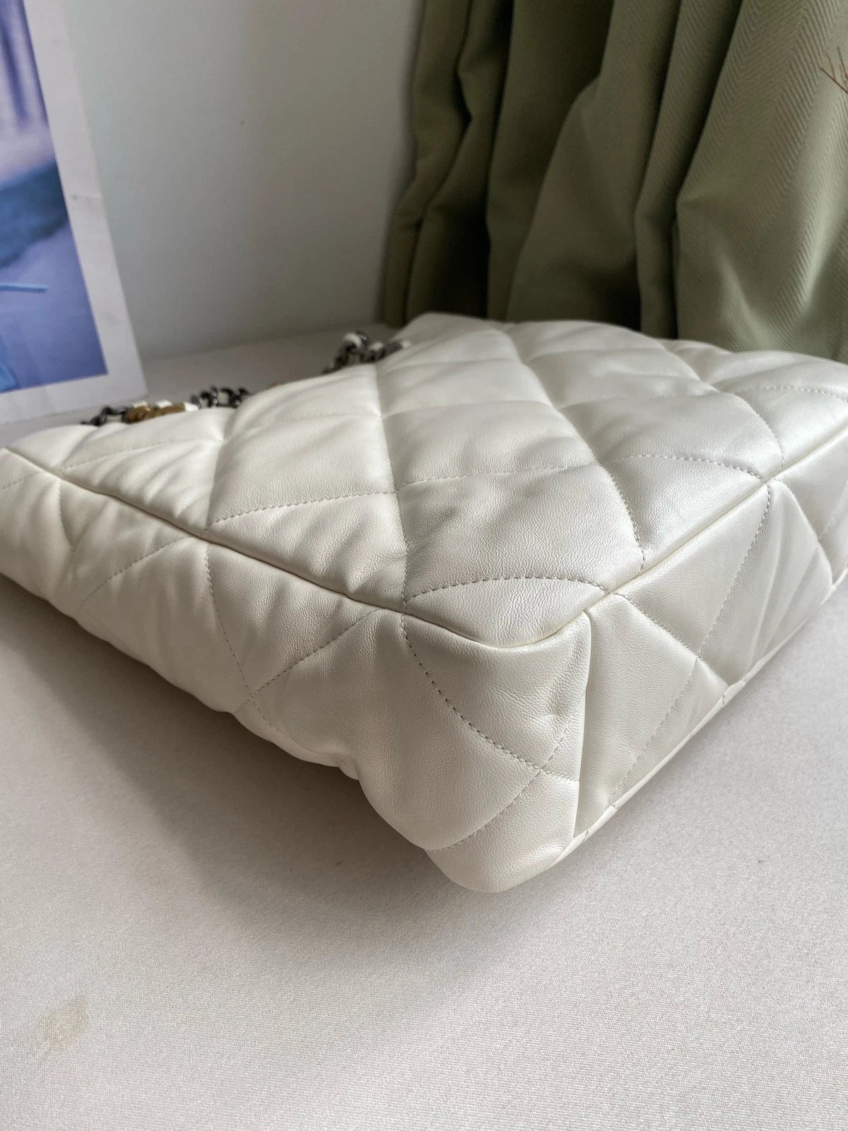 CHANEL 19Bag Tote Shoulder Shopping Bag For Women