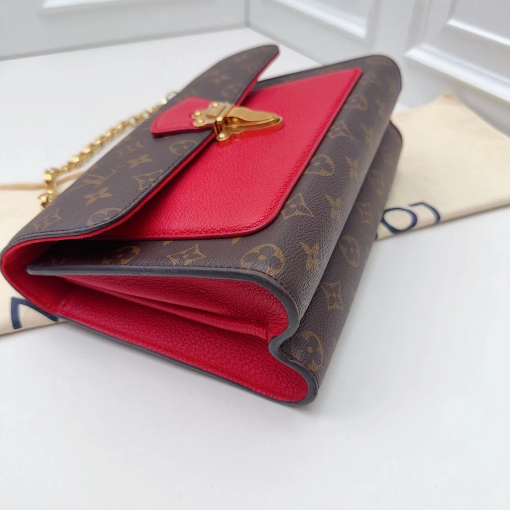 Louis Vuitton Victoire Gold Chain Shoulder Bag Crossbody Bag Women new