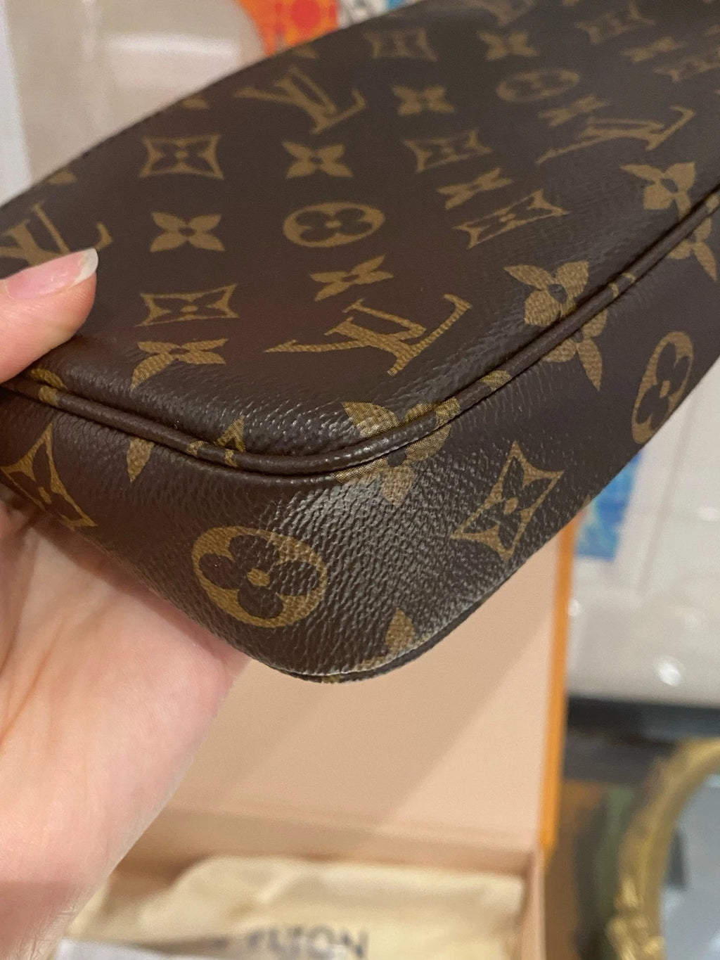 Louis Vuitton Large Mahjong Bag Women Shoulder Crossbody Bag