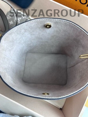 Louis Vuitton All In BB Grey Gold Monogram Handbag - Classic Women's Fashion