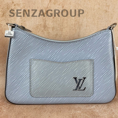 Louis Vuitton Marelle Blue Epi Leather Crossbody Bag Women Fashion