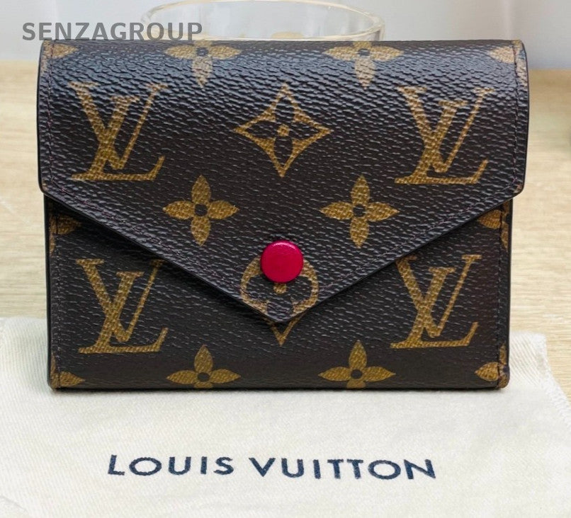 Louis Vuitton Monogram Short wallet Brown