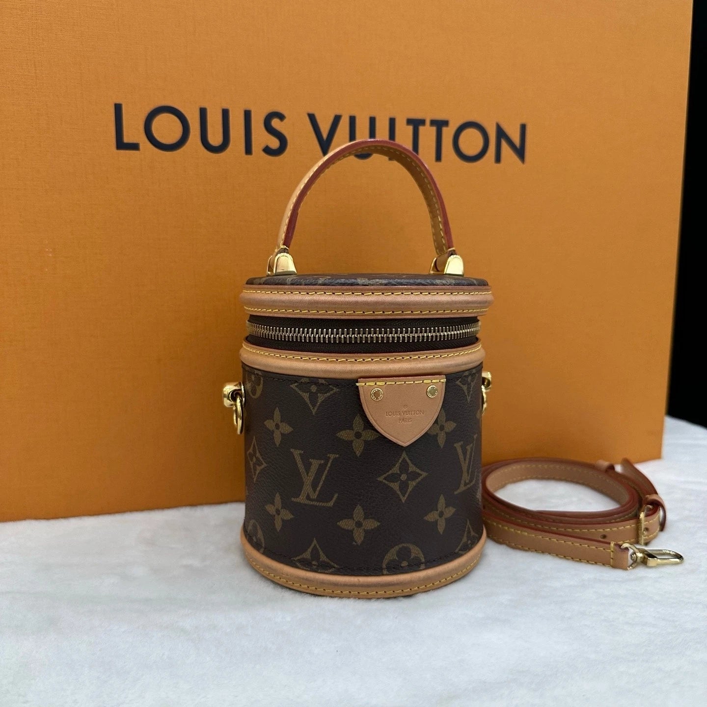 Louis Vuitton Monogram Canvas Nano Cannes Bucket Bag For Women