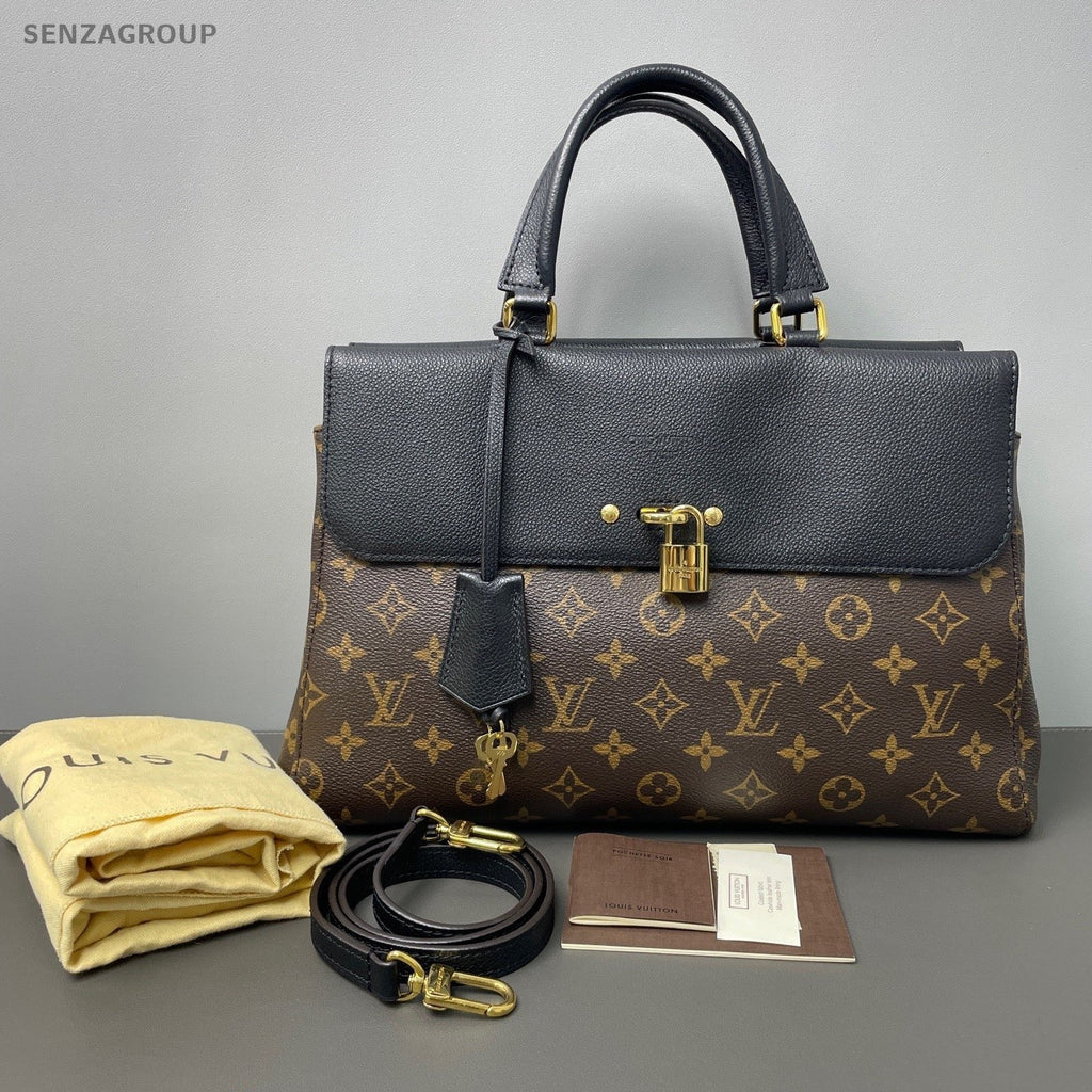 Louis Vuitton Venus Monogram Top Handle 2way Shoulder Handbag Brown Women
